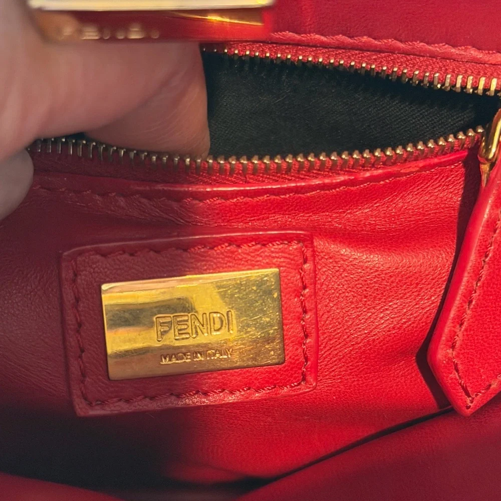 Fendi Leather Mini Peekaboo - Picture 4 of 16